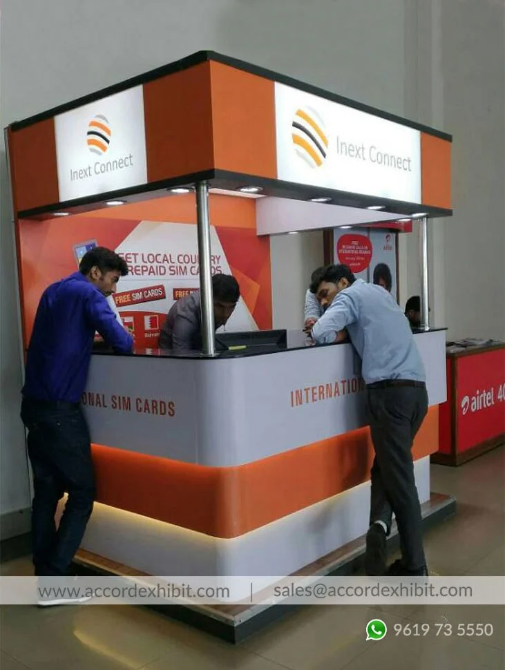 Retail Kiosk Design by Accord Exhibit