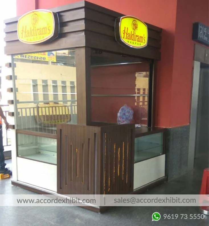 Retail Kiosk Design by Accord Exhibit