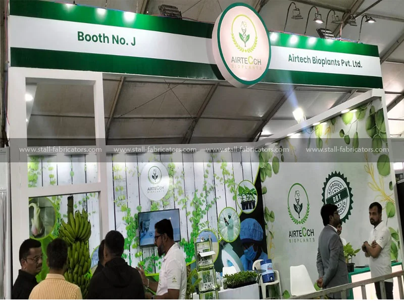 Exhibition stall for Airtech Bioplant PVT LTD at Agroworld