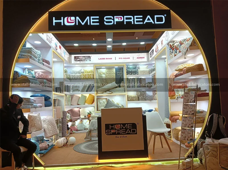 Exhibition stall for Home Spread at The Pune Design Show