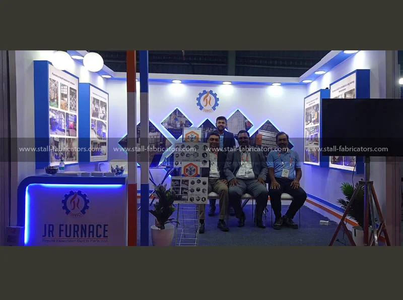 Exhibition stall for JR Furnace at Cable & Wire Fair