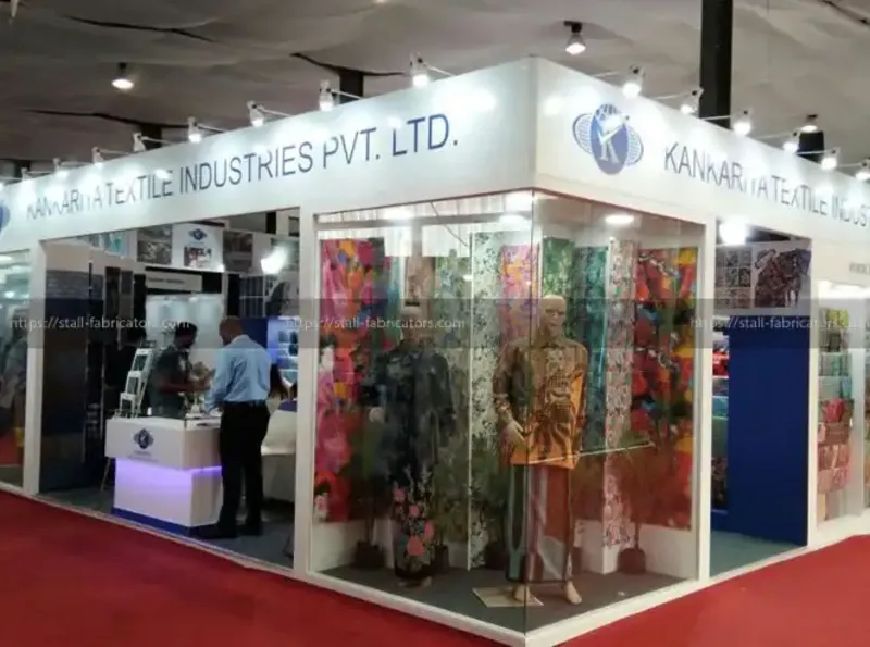 Exhibition Stall for KANKARIYA TEXTILE INDUSTRIES PVT LTD