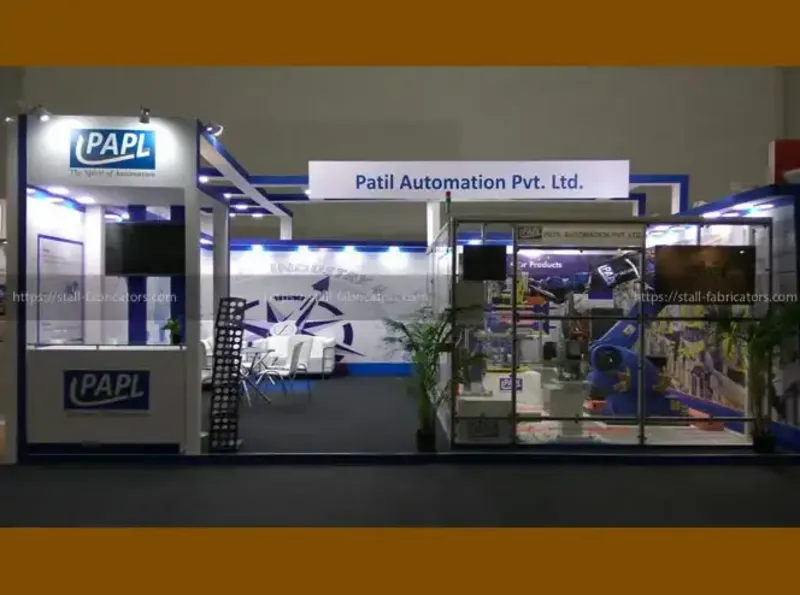 Exhibition stall for PATIL AUTOMATION PVT LTD at WELD INDIA