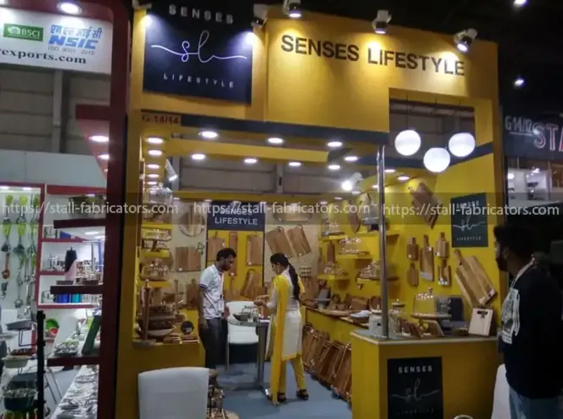 Exhibition stall for SENSES LIFESTYLE at IHGF